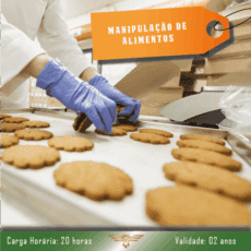 Curso de Manipulação de Alimentos - 20 horas com Certificado