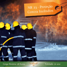 Curso de NR 23 - Proteção Contra Incêndios Básico - 08 horas