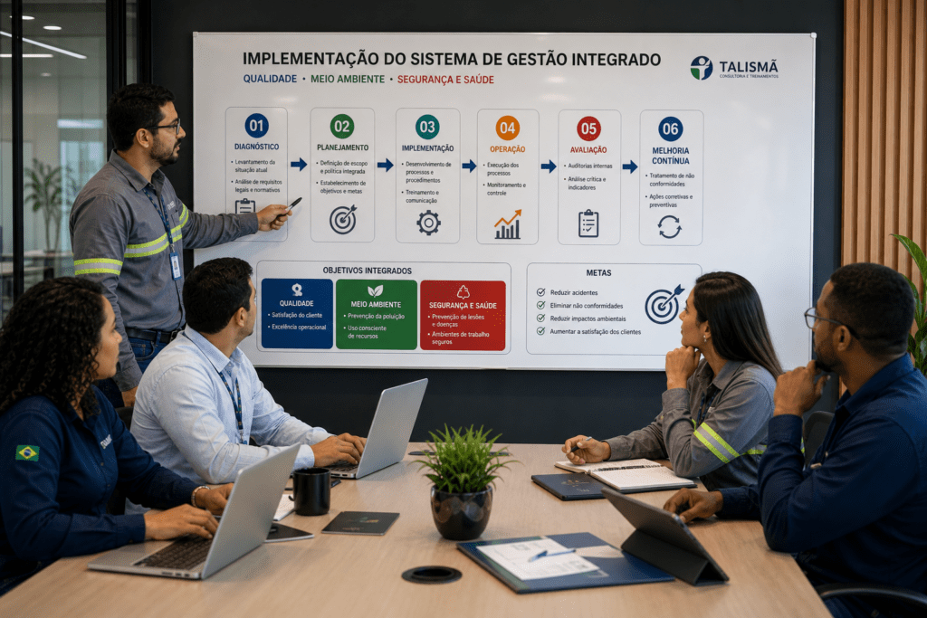 Tríade da excelência empresarial: desvendando os segredos da gestão integrada ISO 9001 14001 45001 7 - Normas ISO