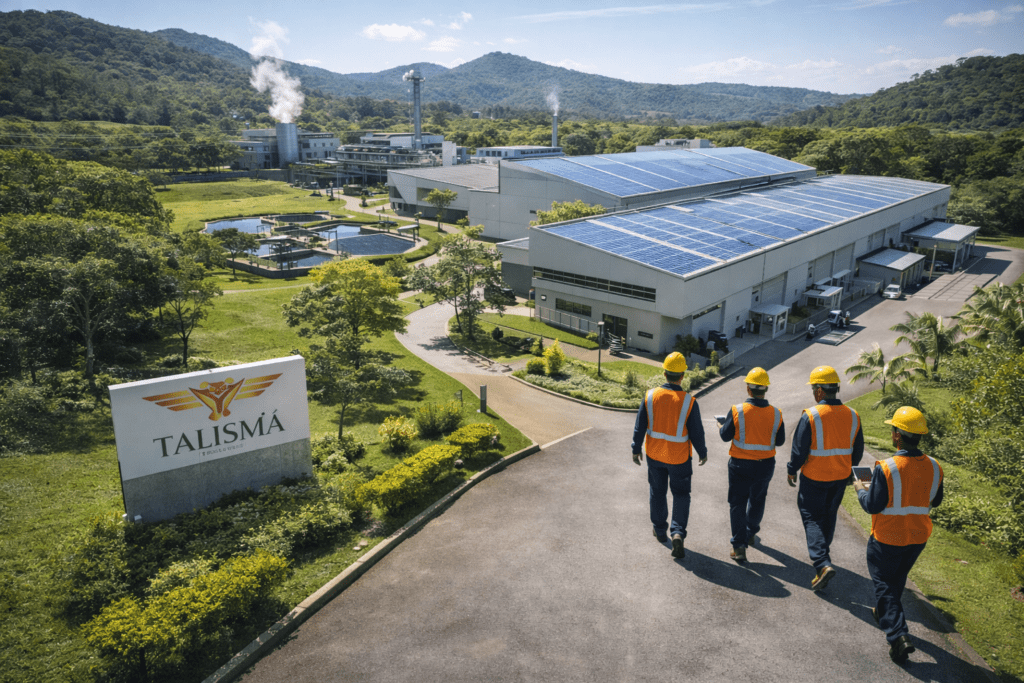 alt="indústria sustentável aplicando ISO 14001-2015 com integração ao meio ambiente"