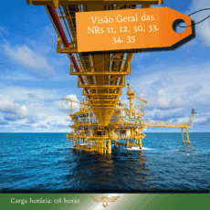 Curso de Visão Geral das NRs 11,12, 30, 33, 34, 35 - 08 horas