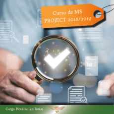 Curso de MS PROJECT 2016/2019 – 40 horas