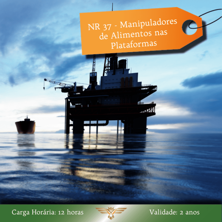 Consultoria em QSMS e Treinamentos NR 9 NR 37 - Manipuladores de Alimentos nas Plataformas