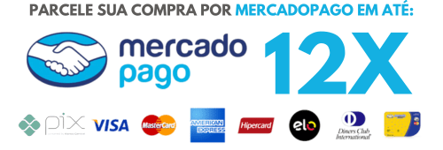 Mercado Pago: PARCELE SUA COMPRA POR MERCADOPAGO EM ATÉ 12x