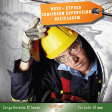 NR 33 - Supervisor de Espaço Confinado - Reciclagem