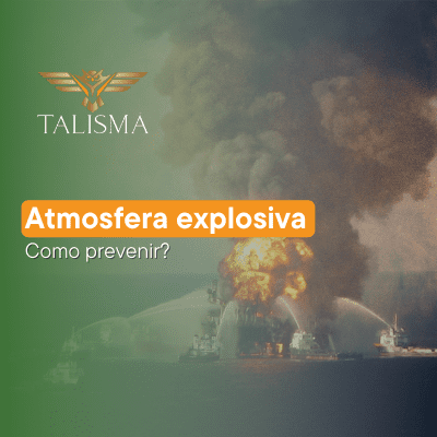 Toda área classificada é consequência do que chamamos de atmosferas explosivas, substâncias inflamáveis nas formas de poeira, gás ou vapor que, quando misturadas com o ar, representam riscos de explosão.