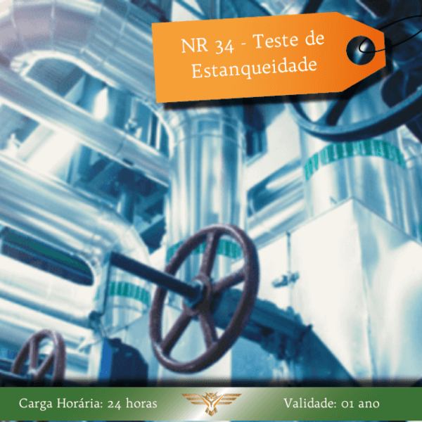 NR 34 - Teste de Estanqueidade