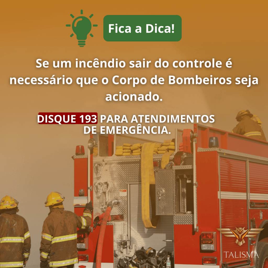 Dica Combate a Incêndio