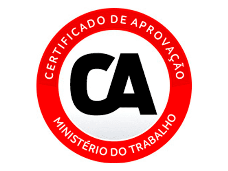 Imagem ilustrando a logo do certificado de aprovação (CA).