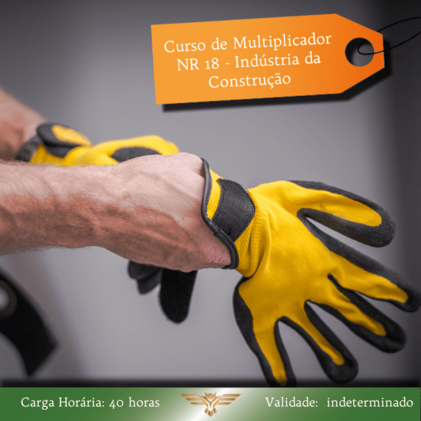 Curso de Multiplicador NR 18 - Indústria da Construção